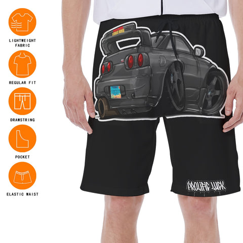 Prolific Luck R32 GTR Skyline Beach Shorts