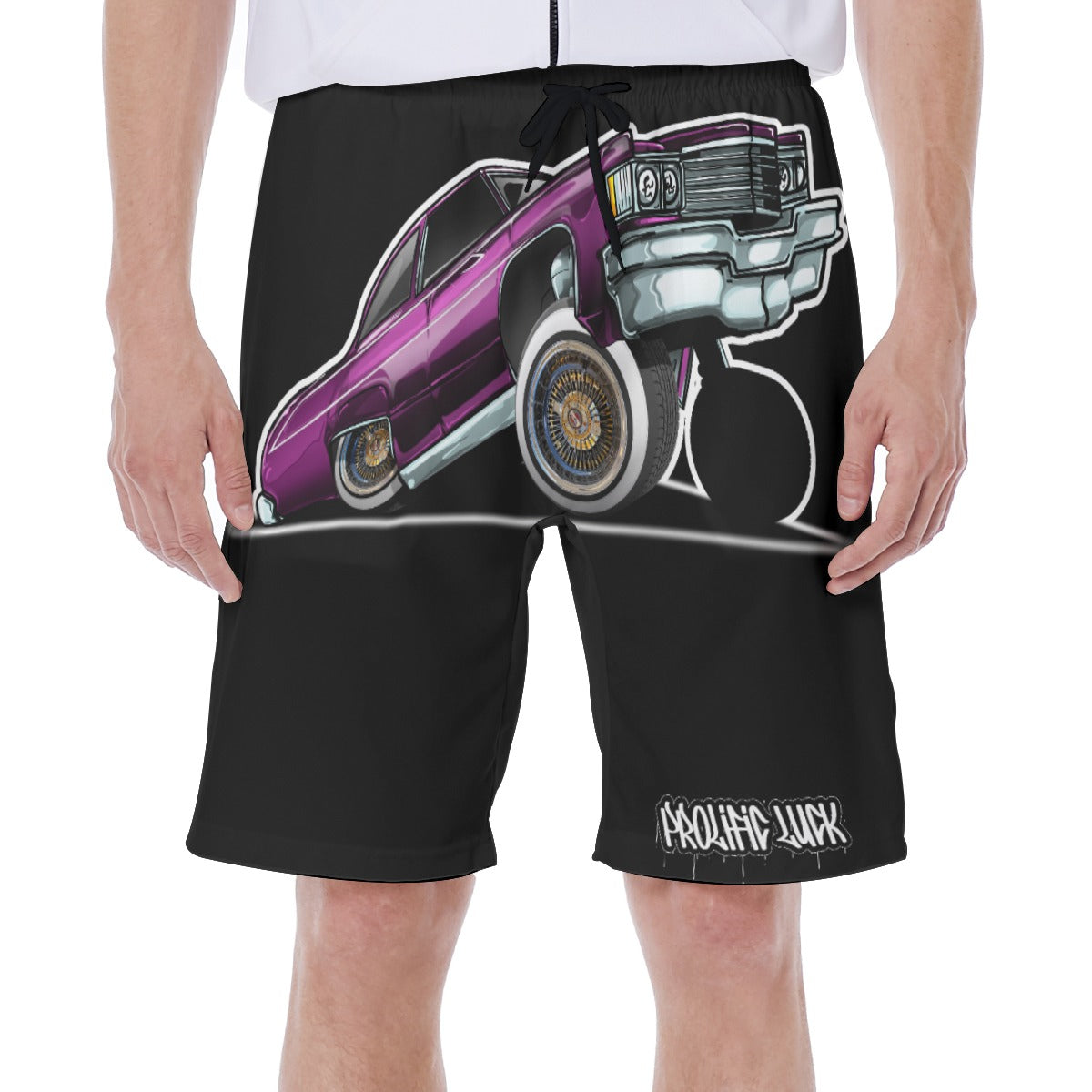 Prolific Luck 74 Impala Lowrider Beach Shorts