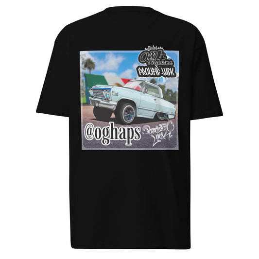 Prolific Luck Oghaps 63 Impala premium heavyweight tee (front print)