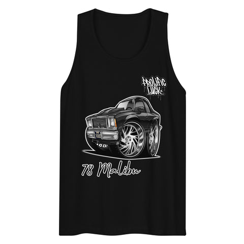 Prolific Luck 78gordo 78 Malibu Men’s premium tank top