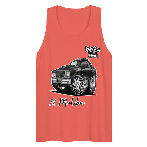 Prolific Luck 78gordo 78 Malibu Men’s premium tank top