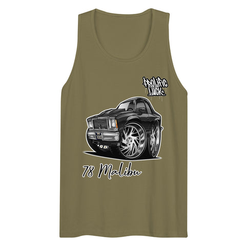 Prolific Luck 78gordo 78 Malibu Men’s premium tank top