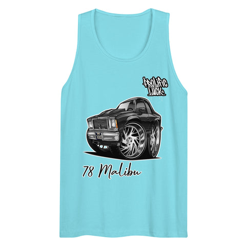 Prolific Luck 78gordo 78 Malibu Men’s premium tank top