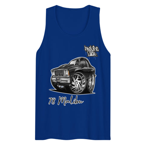 Prolific Luck 78gordo 78 Malibu Men’s premium tank top