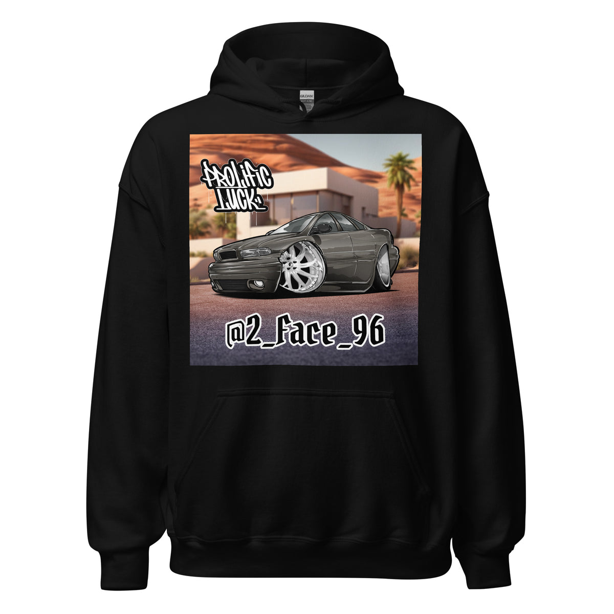 Prolific Luck 2face Impala Hoodie bg