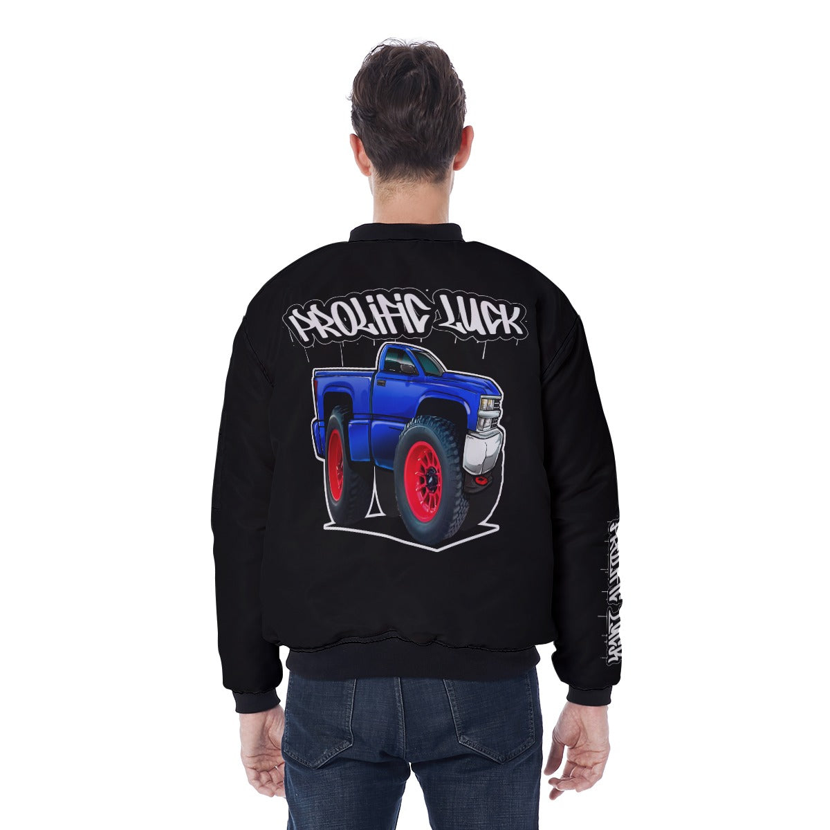 Prolific Luck Blue OBS Bomber Jacket