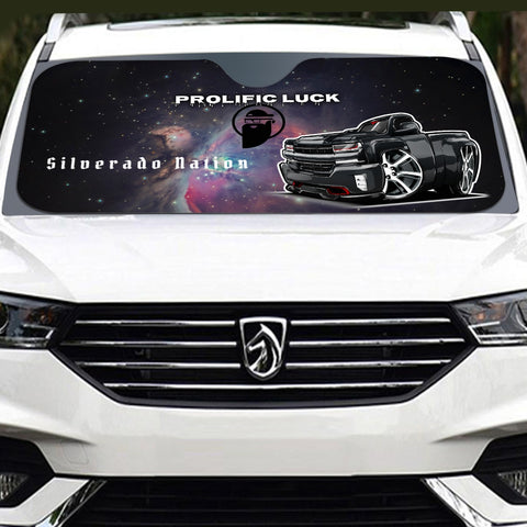 Prolific Luck 2018 Silverado Windshield Sunshade