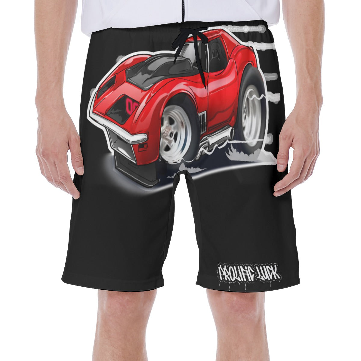 Prolific Luck 69 Corvette Beach Shorts Molina Mechanic