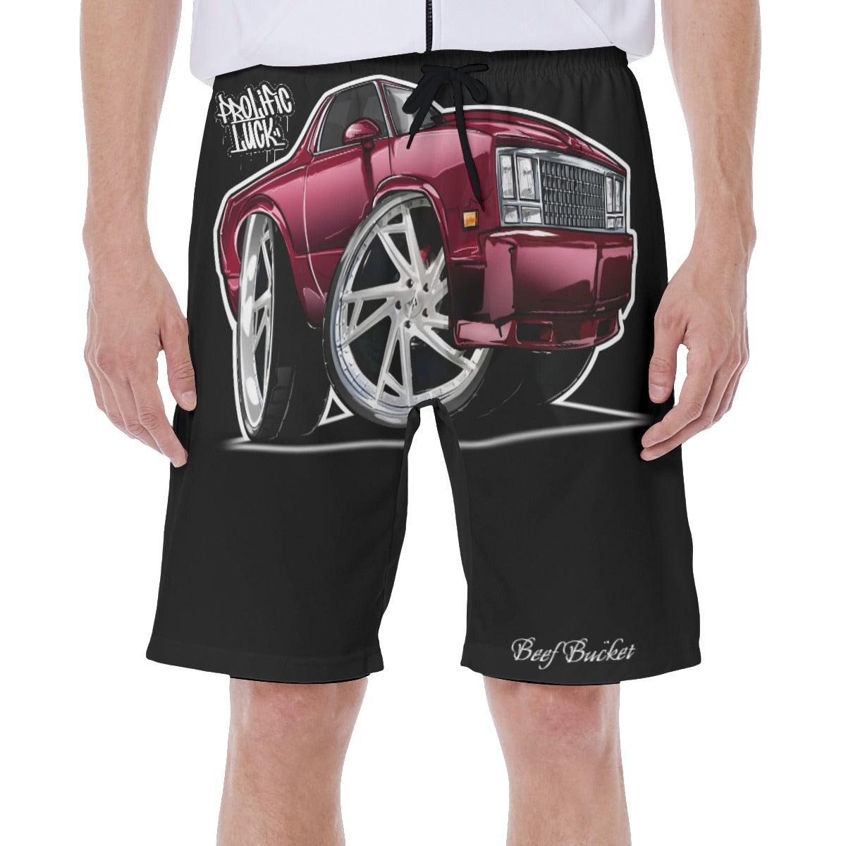 Prolific Luck Beef Bucket Beach Shorts El Camino