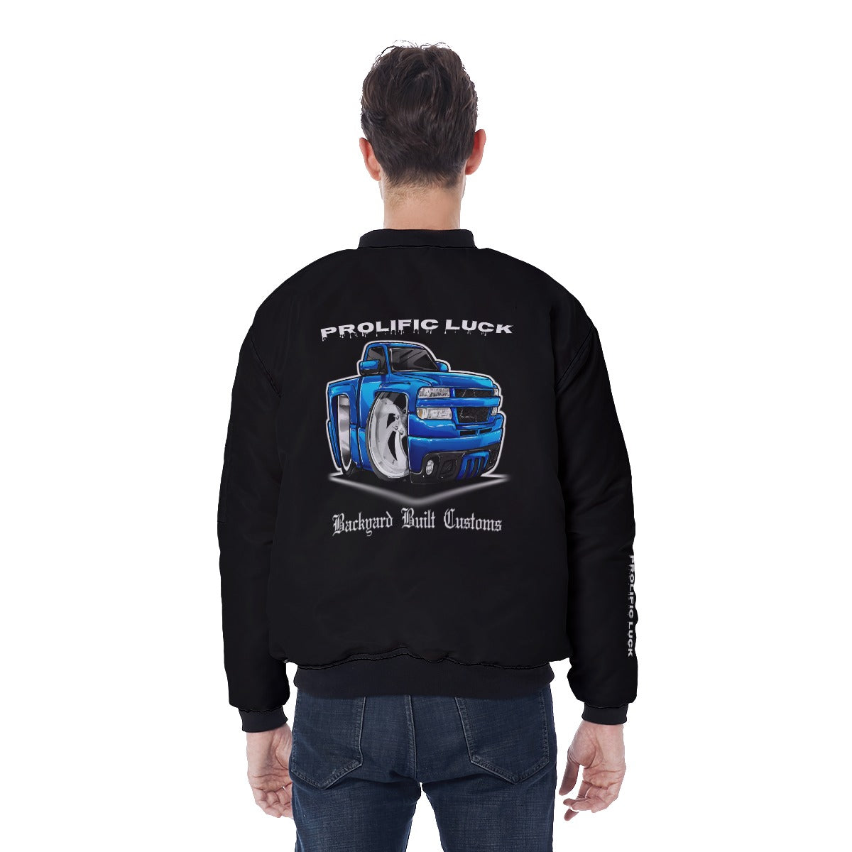 Prolific Luck Backyard Built Customs Bomber Jacket