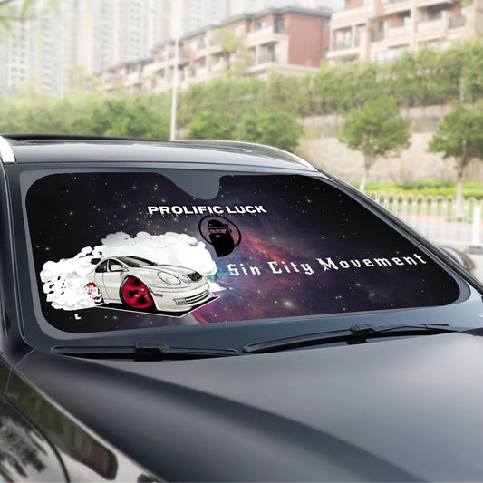 Prolific Luck Sin City Movement Windshield Sunshade