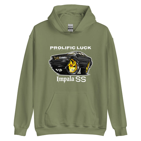 #4 Prolific Luck Storm Green Impala Hoodie