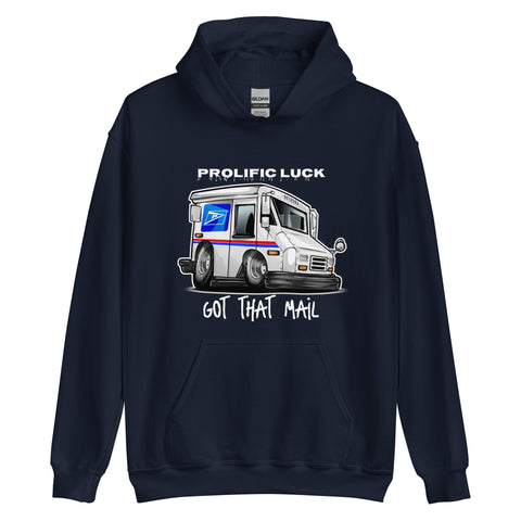 #9 Prolific Luck Mail Truck Hoodie